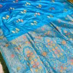 Premium quality Mashru Satin Silk Saree with Blouse Piece.