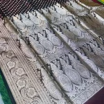 Mashru Banarasee Silk Saree  in coffee colour With Blouse Piece.