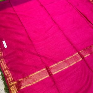 Soft Quality Samaya Silk Saree in Plain Body With Blouse Piece.