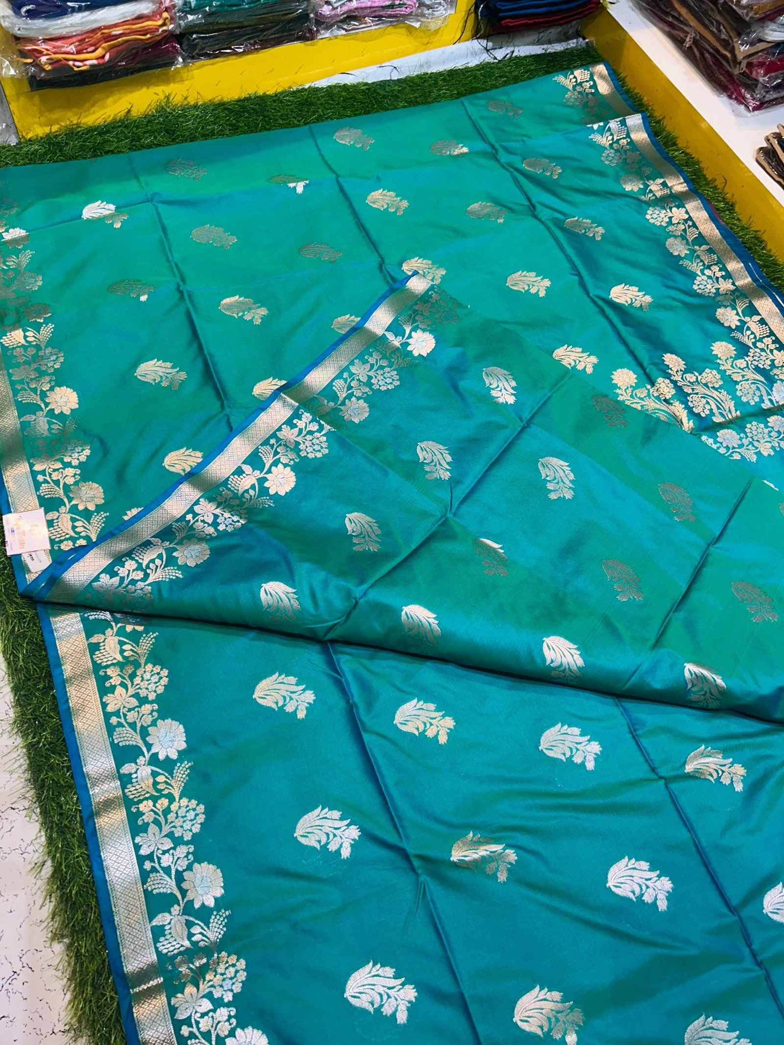 Soft Quality Samaya Silk Saree With Blouse Piece. - Image 7