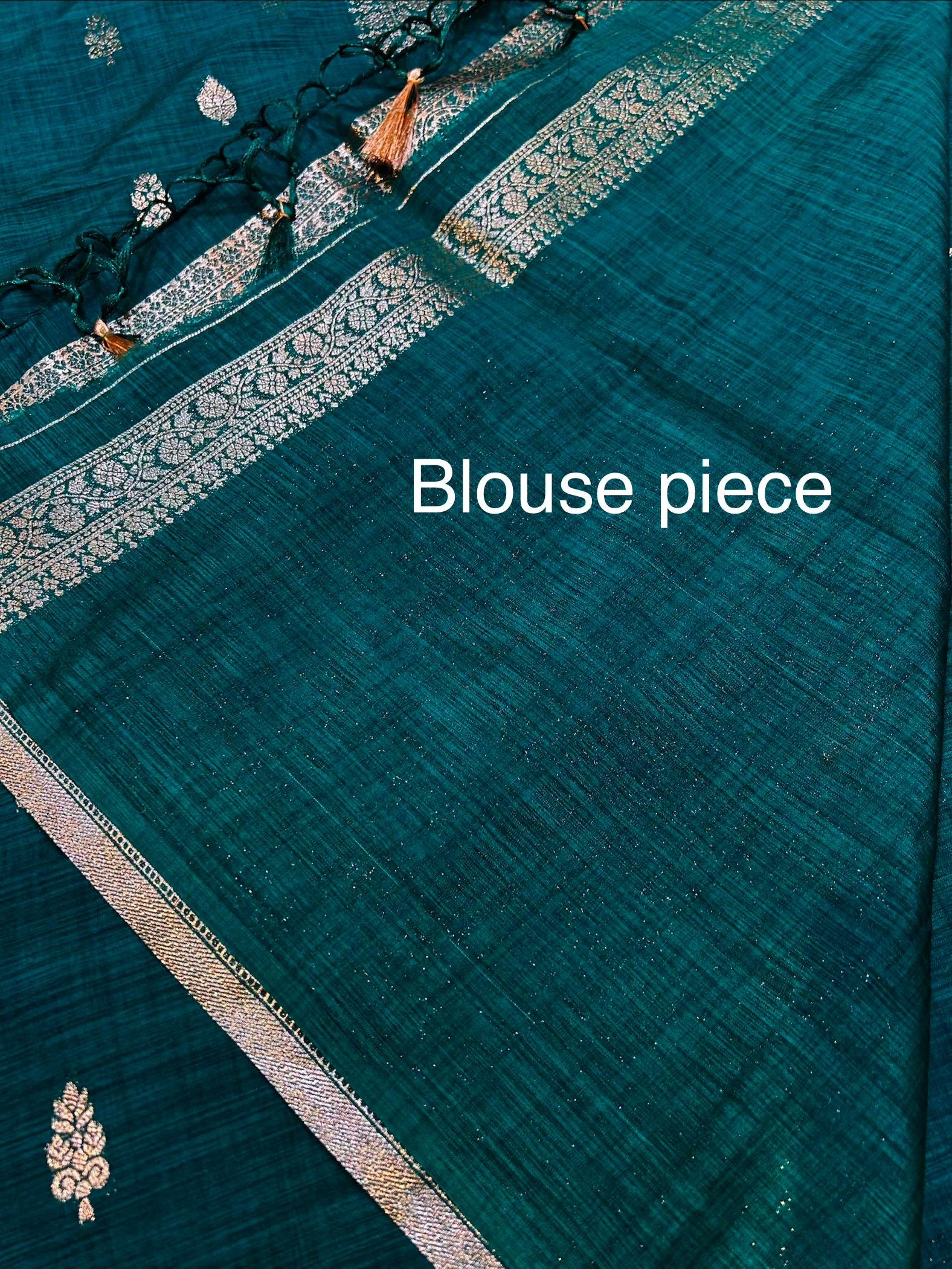 Soft quality Panni Silk Saree With Blouse Piece. - Image 3