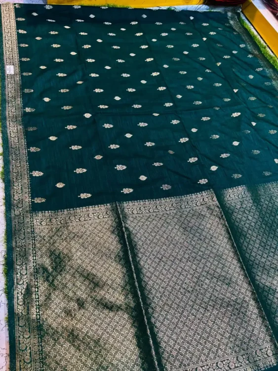 Soft quality Panni Silk Saree With Blouse Piece. - Image 7