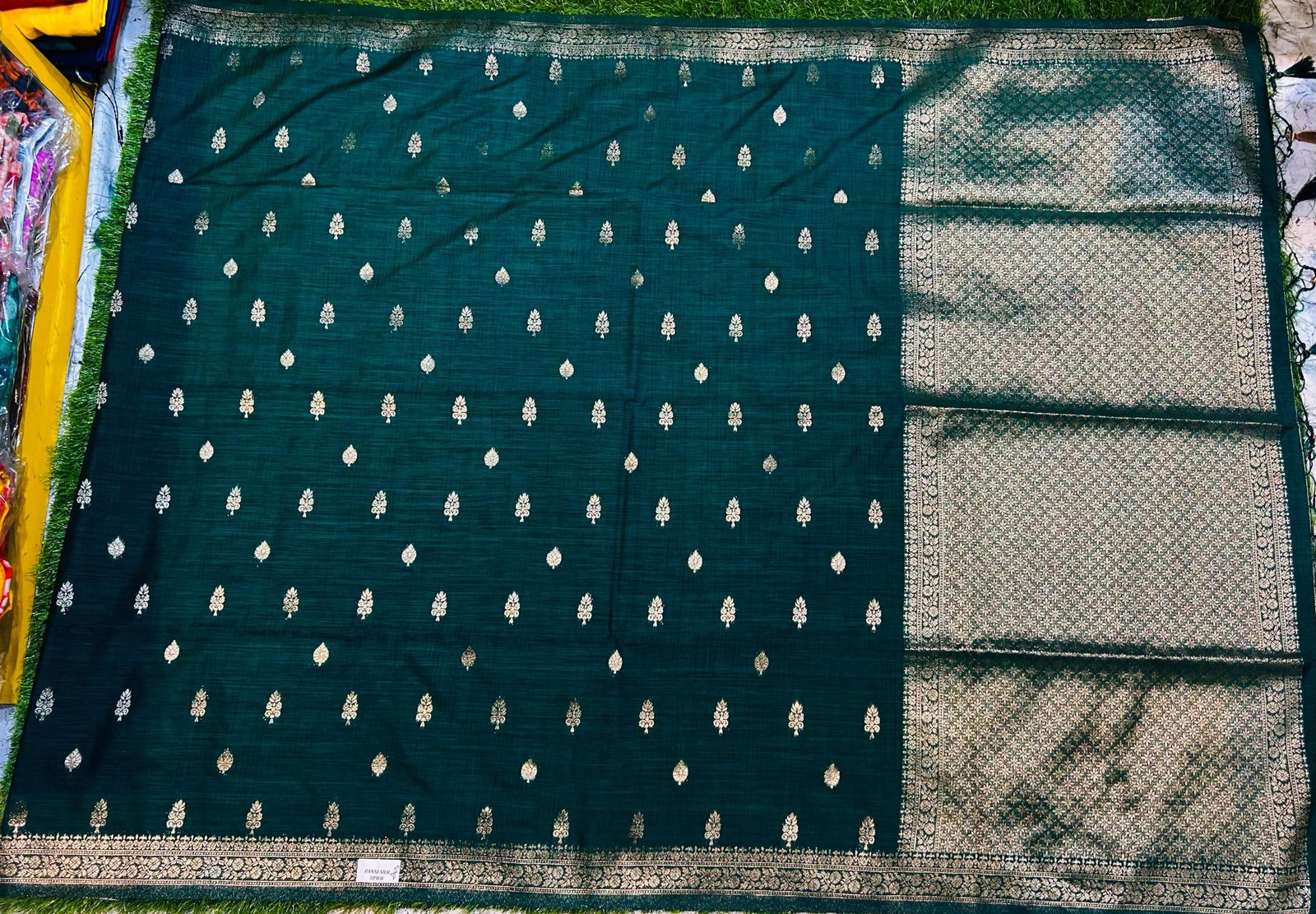 Soft quality Panni Silk Saree With Blouse Piece. - Image 2