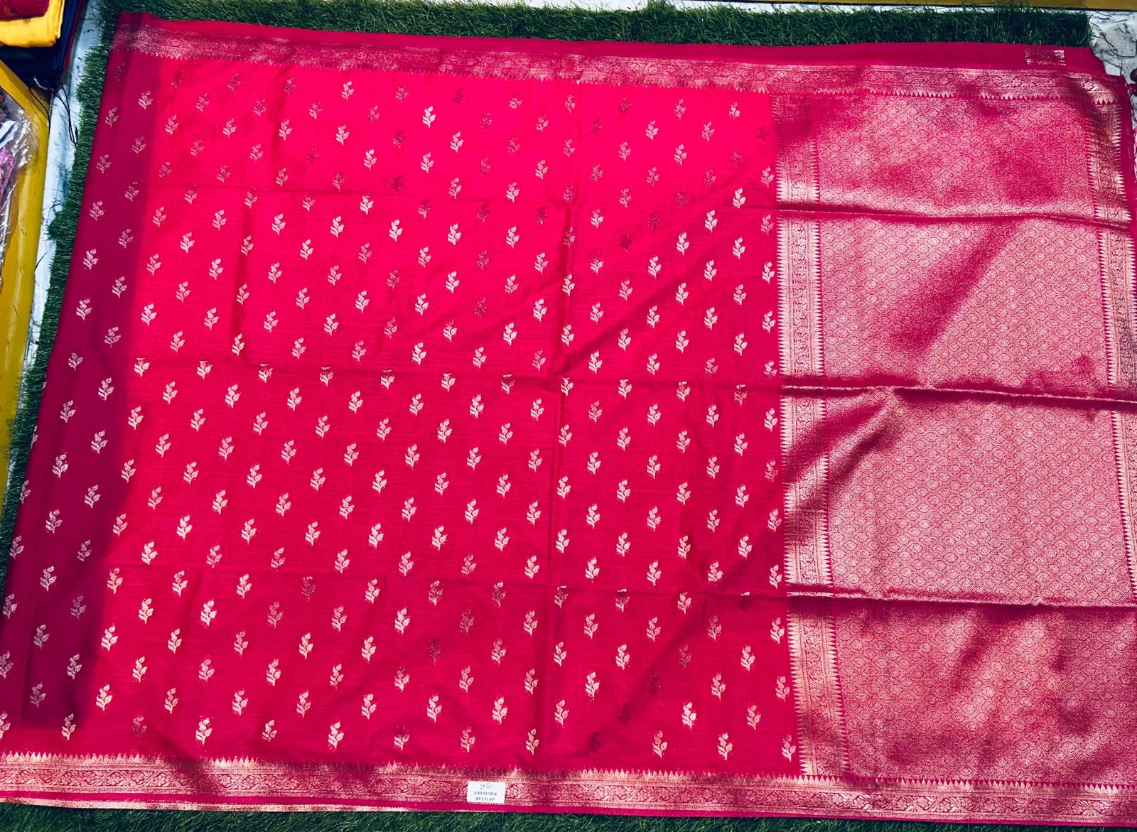Soft quality Panni Silk Saree With Blouse Piece. - Image 2