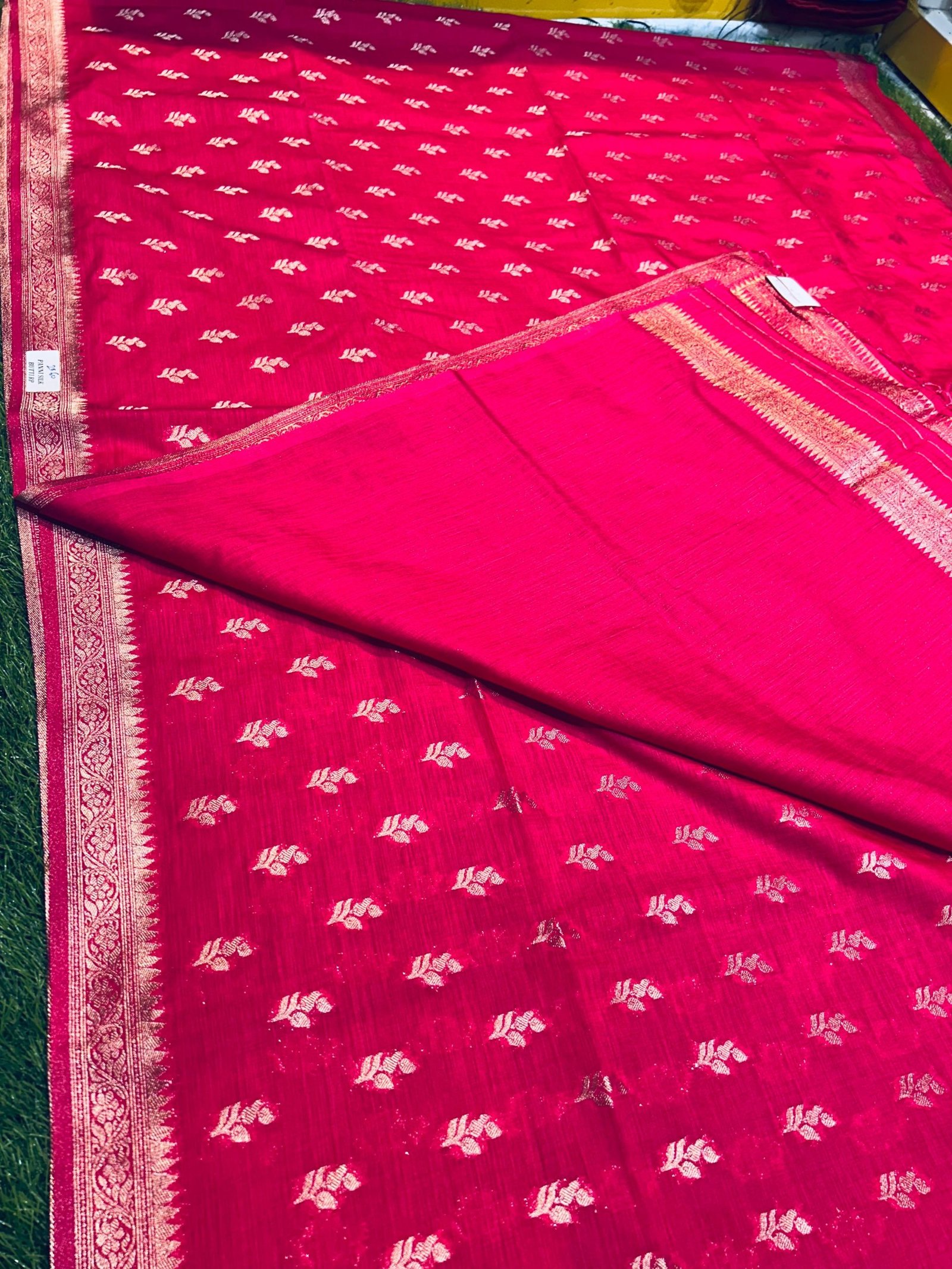 Soft quality Panni Silk Saree With Blouse Piece. - Image 6