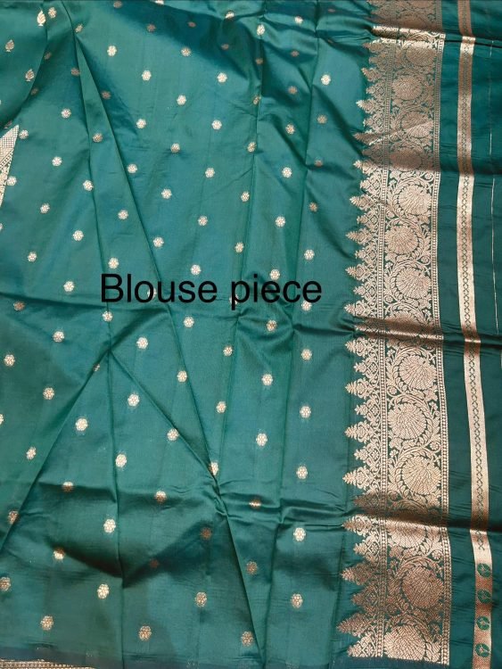 Soft quality Paithani Silk Saree with Blouse Piece. - Image 5