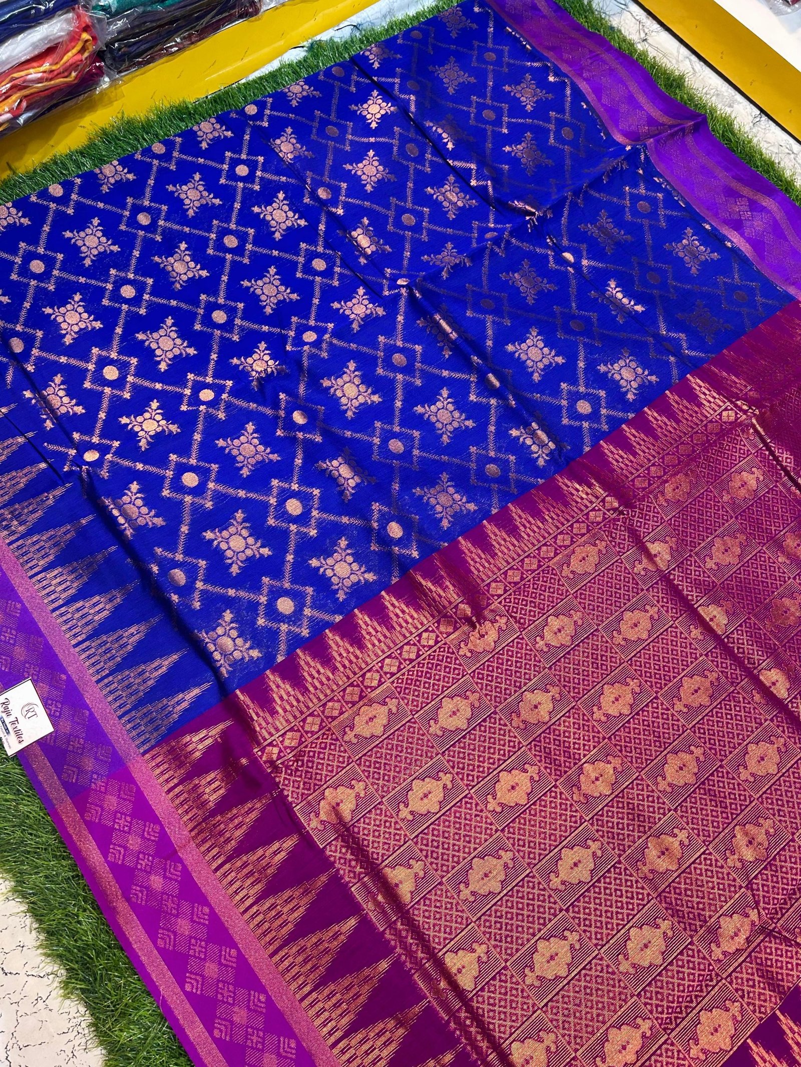 Soft quality Pasapalli Silk Saree With Blouse Piece.