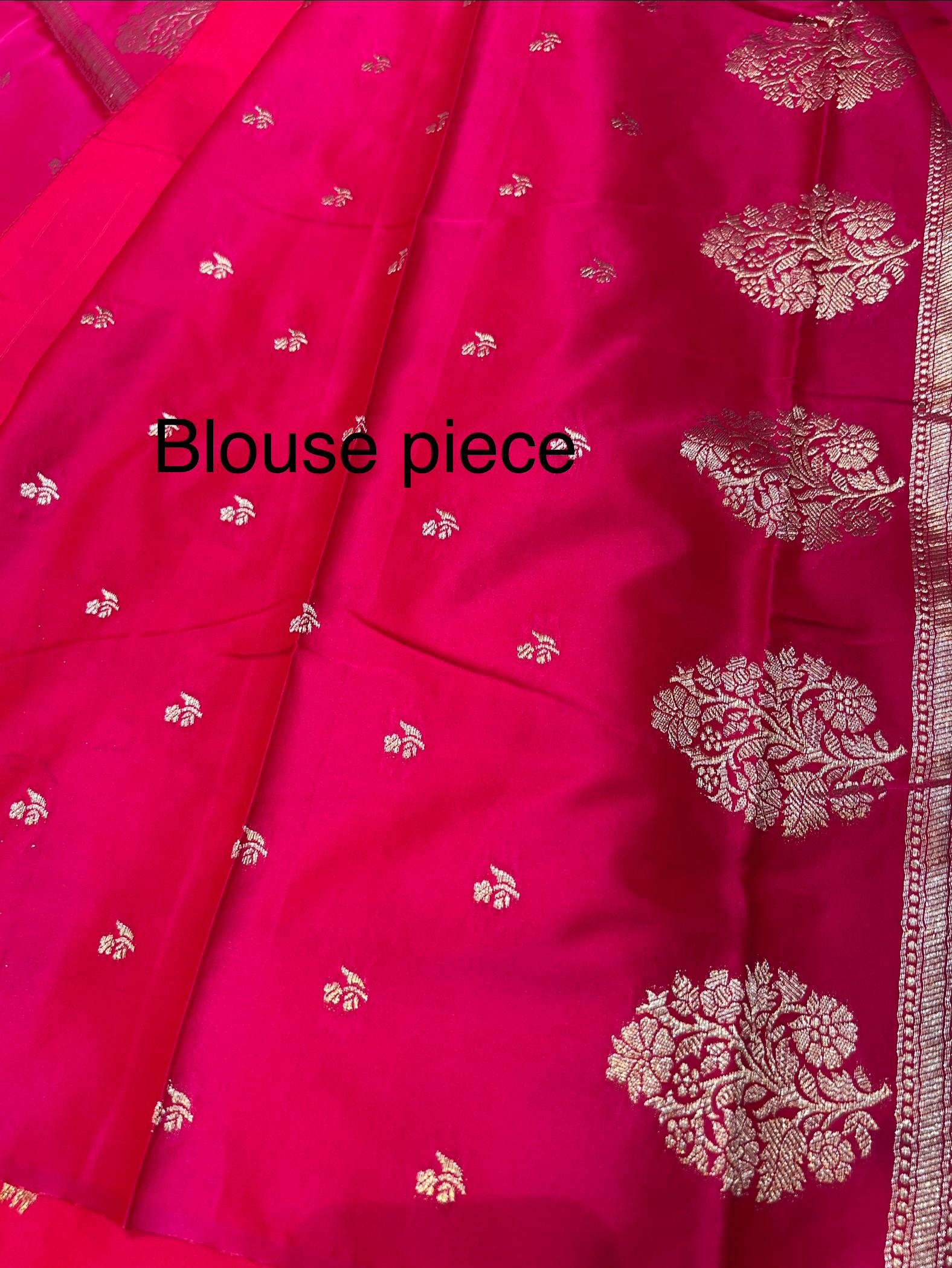 Premium quality Satin Mashru Silk Saree with Blouse Piece. - Image 5