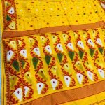 Soft Jamdhani Cotton Saree with Blouse Piece.