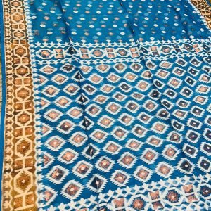 Premium quality Soft Tissue Handloom Saree with Blouse Piece.