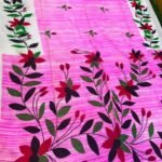 Soft quality Handloom Saree in Prints works with Blouse Piece.
