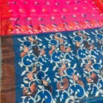 Premium quality Handloom Saree with Blouse Piece.