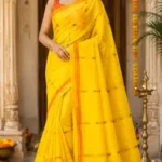 Soft quality Handloom Saree with Blouse Piece.