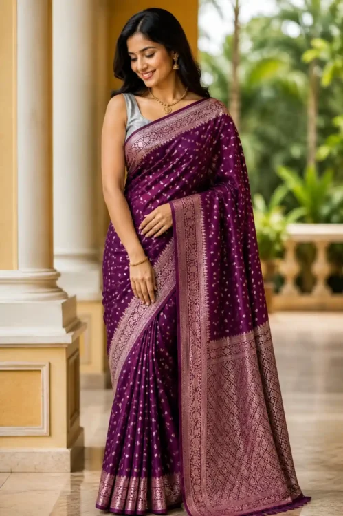 Soft quality Panni Silk Saree With Blouse Piece.