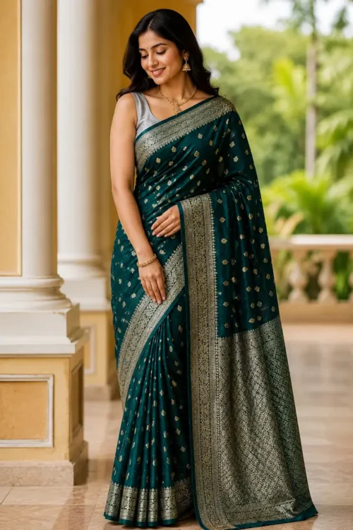 Soft quality Panni Silk Saree With Blouse Piece.