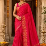Soft quality Handloom Saree with Blouse Piece.