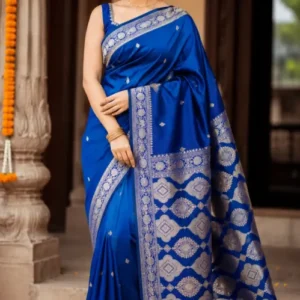 Soft Quality Samaya Silk Saree With Blouse Piece.