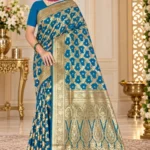 Soft quality Mashru Silk Saree with Blouse Piece