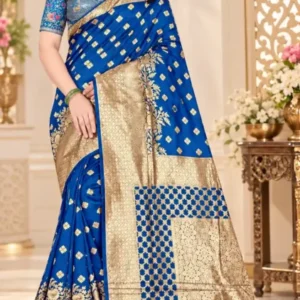 Soft quality Silk Saree With Ready Blouse