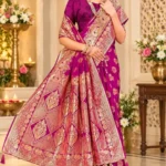 Soft quality Mashru Silk Saree with Blouse Piece