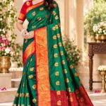 Soft quality Silk Saree With Blouse piece