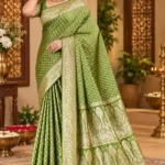 Soft quality Mashru Silk Saree with Blouse Piece