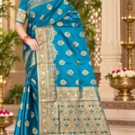 Soft quality Mashru Silk Saree with Blouse Piece