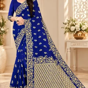 Soft quality Mashru Silk Saree in open border with Blouse Piece