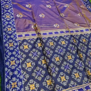 Soft quality Silk Saree With Mirror Works & Blouse Piece.