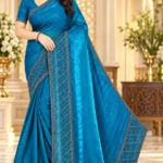 Premium quality Party Wear Saree With Blouse piece