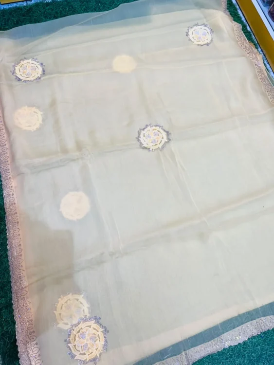 Premium quality Party Wear Saree With Blouse piece