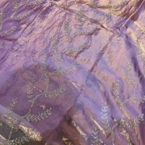 Soft quality Chiffon Party Wear Saree With Blouse piece