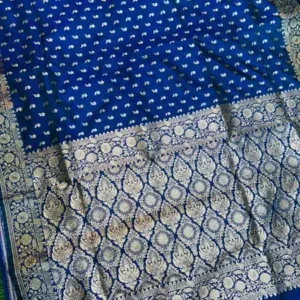 Soft quality Copper Silk Saree With Blouse piece
