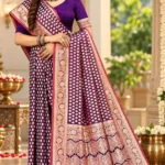 Soft quality Silk Saree With Blouse piece